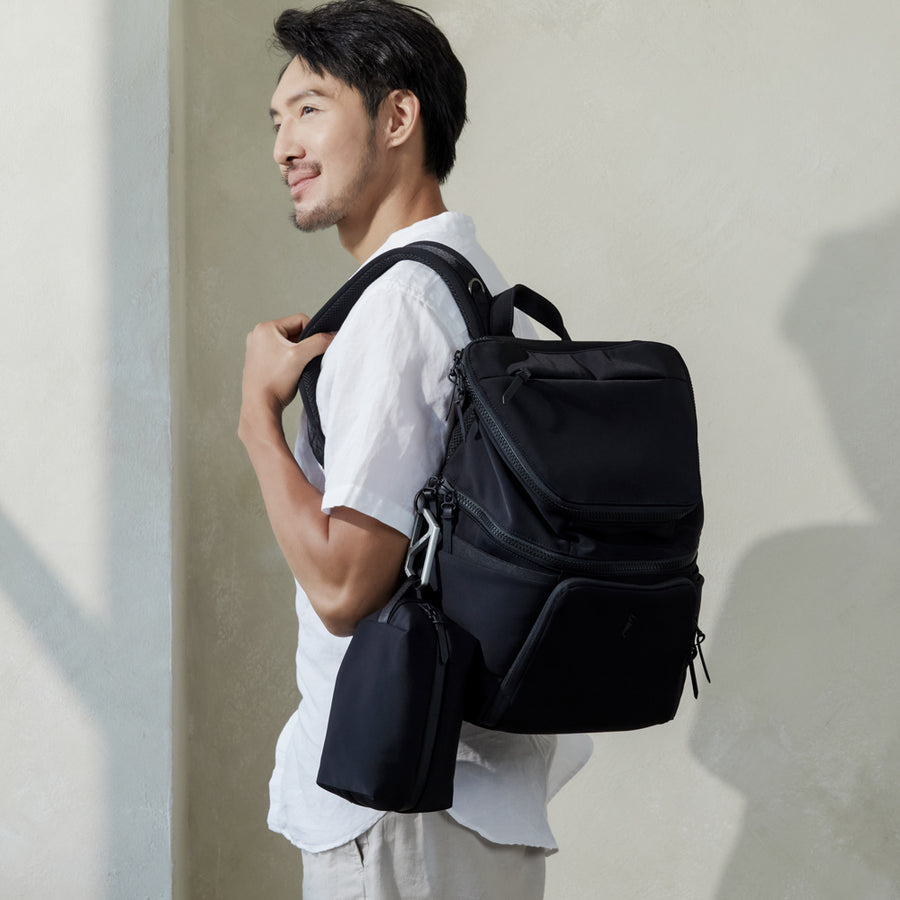 Dauson Spacefold Instant Fold Nursery Bag 20L - Classic Black