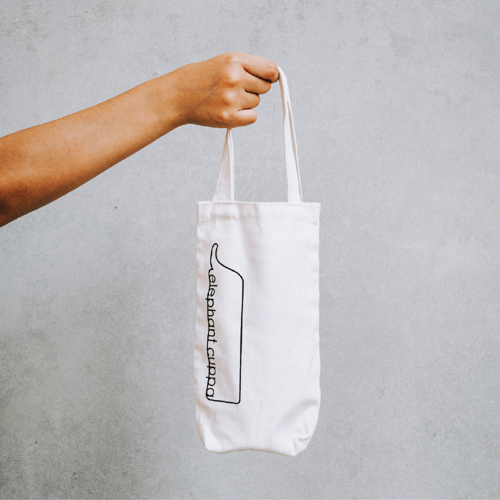 Elephant Cuppa Tote Bag