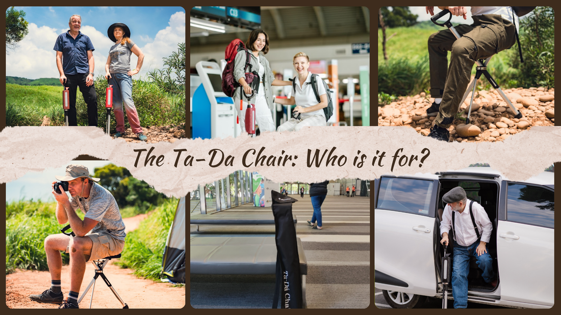 The Ta-Da Chair: Who is it for? 6 Key Groups and Endless Uses!