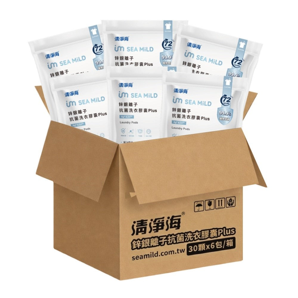 Sea Mild Zinc-Silver Ion (30 pcs) x 6 Bundle (Mid June Preorder)