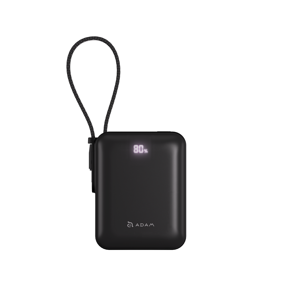 ADAM elements - VIONTA Q Portable Power Bank with Built-In Cable