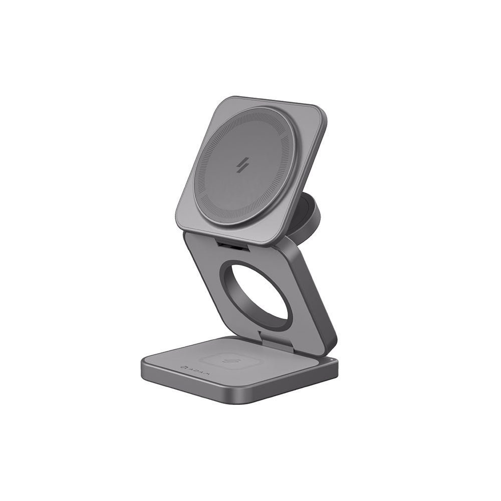 Adam elements Mag 3 Pro Qi2 3-in-1 Foldable Travel Charging Station